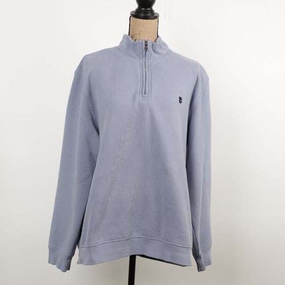IZOD Men's half zip Pullover sweater XL - Picture 1 of 7